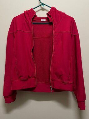 Red S IUUI Zipper Jacket (damaged)